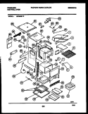 BODY PARTS Diagram and Parts List for GPG94BL2  Frigidaire Wall Oven