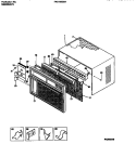 Part Location Diagram of 5303293555 Frigidaire LINK-LOUVERS, Left Hand