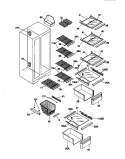 Part Location Diagram of 5303304811 Frigidaire FRONT-CRISPER PAN