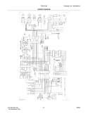 WIRING DIAGRAM Diagram and Parts List for FRS6LR5EM0  Frigidaire Refrigerator