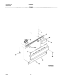 FRAME Diagram and Parts List for FDBL960BS0  Frigidaire Dishwasher