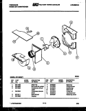 AIR HANDLING PARTS Diagram and Parts List for AR14MS8F1  Frigidaire Air Conditioner