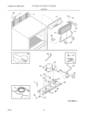 SYSTEM Diagram and Parts List for FRT18KP5DK0  Frigidaire Refrigerator