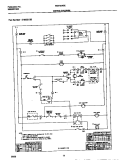 WIRING DIAGRAM Diagram and Parts List for MGF354SEDB  Frigidaire Range