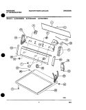 Part Location Diagram of 131280400 Frigidaire PANEL-CONTROL WHITE