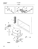 SYSTEM Diagram and Parts List for FFC15C8BB1  Frigidaire Freezer