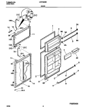 DOOR Diagram and Parts List for GRT18DNED4  Gibson Refrigerator