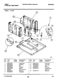 Part Location Diagram of 5303284687 Frigidaire BASE