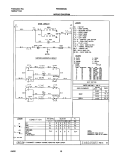 WIRING DIAGRAM Diagram and Parts List for FES300ASC  Frigidaire Range