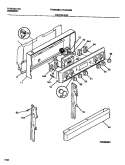 Part Location Diagram of 316025808 Frigidaire PANEL-MANIFOLD, WHITE
