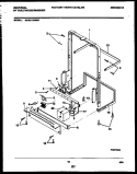 POWER DRY AND MOTOR PARTS Diagram and Parts List for MDB212RBS0  Frigidaire Dishwasher