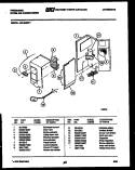 ELECTRICAL PARTS Diagram and Parts List for AR14NS8F1  Frigidaire Air Conditioner