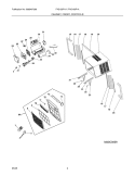 CABINET / FRONT / CONTROLS Diagram and Parts List for FAS156P1A2  Frigidaire Air Conditioner