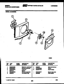 AIR HANDLING PARTS Diagram and Parts List for AL05A2RWG  Gibson Air Conditioner
