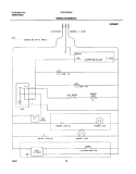 WIRING SCHEMATIC Diagram and Parts List for FRT21KD3AZ5  Frigidaire Refrigerator
