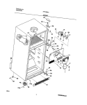 CABINET Diagram and Parts List for FRT18IS6CW0  Frigidaire Refrigerator