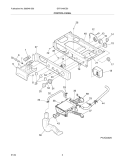 CONTROL PANEL Diagram and Parts List for GTF1040CS0  Gibson Washer