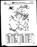 BURNER, IGNITER AND VALVE Diagram and Parts List for 49-2827-23-01  Tappan Dryer