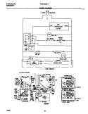 WIRING DIAGRAM Diagram and Parts List for F44N21CEW1  Frigidaire Refrigerator