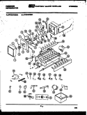 ICE MAKER AND INSTALLATION PARTS Diagram and Parts List for FPCI18TIEH1  Frigidaire Refrigerator