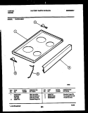 LOWER BODY PARTS Diagram and Parts List for 73-3751-23-02  Tappan Range
