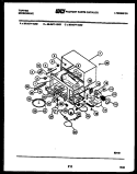 BODY PARTS Diagram and Parts List for 56-2477-10-03  Tappan Microwave