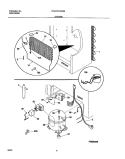 SYSTEM Diagram and Parts List for FFU17FC4CW0  Frigidaire Freezer
