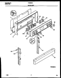 Part Location Diagram of 5303935107 Frigidaire Electronic Control with Faceplate