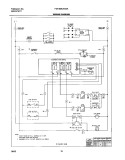 WIRING DIAGRAM Diagram and Parts List for FGF368CXASA  Frigidaire Range