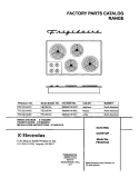 COVER Diagram and Parts List for FEC32C4AQC  Frigidaire Cooktop