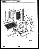 SYSTEM AND AUTOMATIC DEFROST PARTS Diagram and Parts List for FRS20HRAD2  Frigidaire Refrigerator