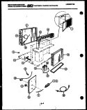 ELECTRICAL PARTS Diagram and Parts List for AH15EK2T1  Frigidaire Air Conditioner