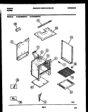 BODY PARTS Diagram and Parts List for CGC3M2WXE  Gibson Range