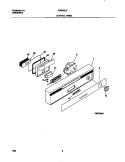Part Location Diagram of 154236501 Frigidaire PUSHBUTTON
