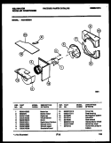 AIR HANDLING PARTS Diagram and Parts List for KAS182S2K1  Kelvinator Air Conditioner