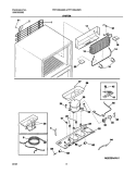 SYSTEM Diagram and Parts List for FRT15G4AW0  Frigidaire Refrigerator