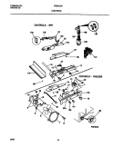 CONTROLS Diagram and Parts List for FRS24ZSFW0  Frigidaire Refrigerator