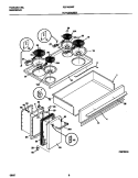 Part Location Diagram of 318009309 Frigidaire PANEL