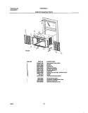 WINDOW MOUNTING Diagram and Parts List for FAS183K2A1  Frigidaire Air Conditioner