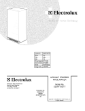 COVER Diagram and Parts List for E32AF75GTT0  Electrolux Freezer