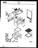 BODY PARTS Diagram and Parts List for 30-1049-23-10  Tappan Range