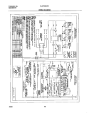 WIRING DIAGRAM Diagram and Parts List for PLCF489ACB  Frigidaire Range