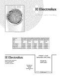 COVER Diagram and Parts List for EWFLS65IRR0  Electrolux Washer