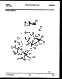 BURNER, MANIFOLD AND GAS CONTROL Diagram and Parts List for 30-2262-23-01  Tappan Range