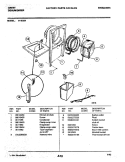 CONDENSER Diagram and Parts List for 14-030A2  Frigidaire Dehumidifier
