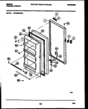 Part Location Diagram of 216048424 Frigidaire PANEL INNER-WHITE