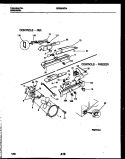 CONTROLS - REFRIGERATOR AND CONTROLS - Diagram and Parts List for GRS26WRAW0  Gibson Refrigerator