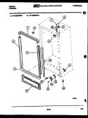 CABINET PARTS Diagram and Parts List for FV13M2WSFG  Gibson Freezer