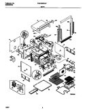 BODY Diagram and Parts List for FEB789WCCF  Frigidaire Wall Oven