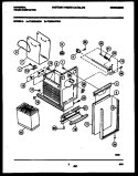 BODY PARTS Diagram and Parts List for TC500ABD0  Frigidaire Trash Compactor